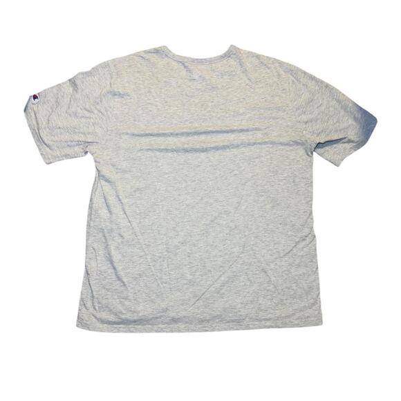 Champion Bulldog Graphic Tee - Heather Gray Vintage Mascot 2XL - Picture 2 of 3